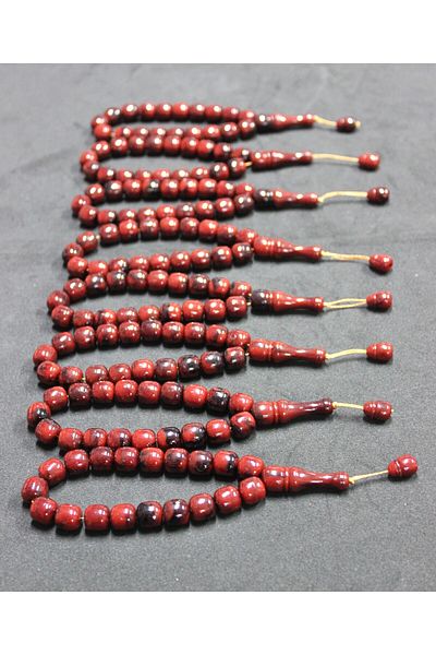 Lio20 Efe Model Acrylic Monomer 8'Li Mascot Slapboard Prayer Beads |   Gift Accessory |   Mahogany Red