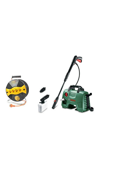 Bosch Easy Aquatak 120 Basınçlı Yıkama - 06008A7901+Leo 3x1,5 20 mt Makaralı ...
