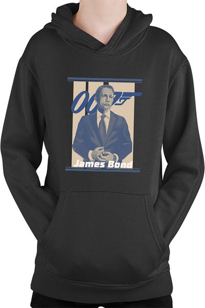 OEM Hanorac copii James Bond Sean Connery No Time to Die Illustration