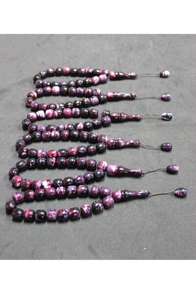 Lio20 Efe Model Acrylic Monomer 6-Piece Mascot Slapboard Prayer Beads |   Gift Accessory |   Purple