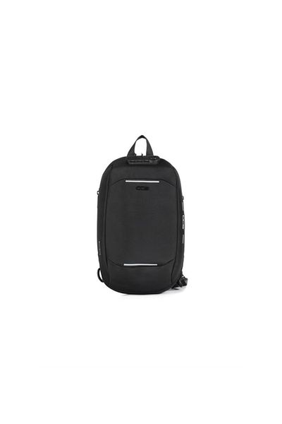 ÇÇS Μαύρο Unisex Crossbody σακίδιο πλάτης 31304