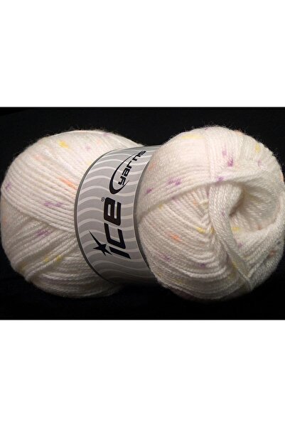 Ice yarns (4 قطع 100 جرام) مجموعة من 4 قطع من مصاصات الأطفال من الأكريليك بال...