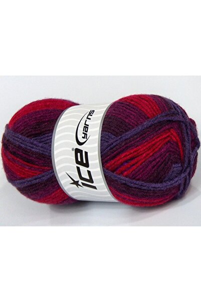 Ice yarns (4 قطع 100 جرام) مجموعة من 4 قطع من الأكريليك الفاخر من نايس بيبي ب...