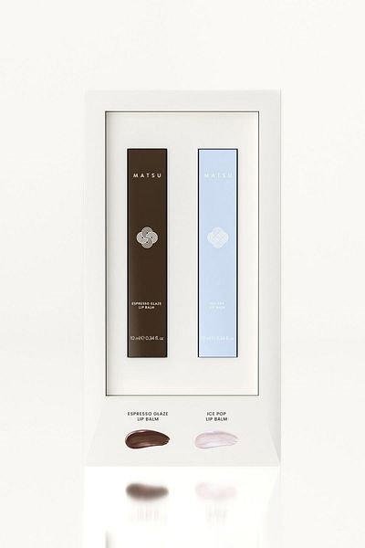 MATSU Expresso Glaze + Ice Pop Gift Box Moisturizing & Shine Lip Care Set