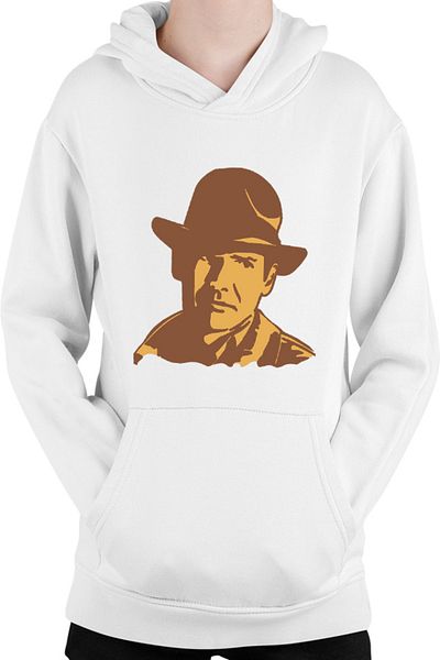 OEM Hanorac copii Indiana Jones Portret Art Wolfgang Hohlbein