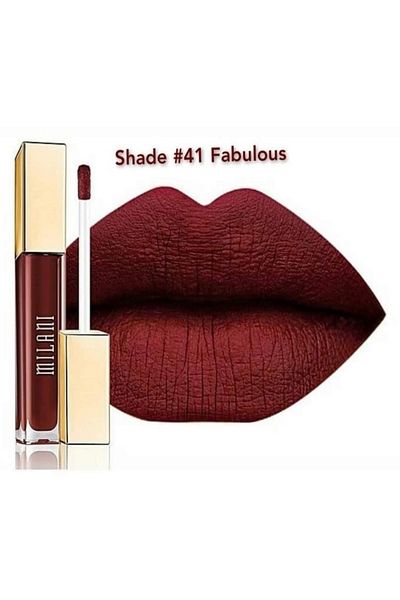 MILANI Amore Matte Lip Crème, Shade 41 Fabulous, 6g – Bold, Long-Lasting Matte Liquid Lipstick