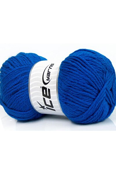 Ice yarns 4X100Gr. Softly Baby Acrylic Blue Winter, Baby, Plain Yarns