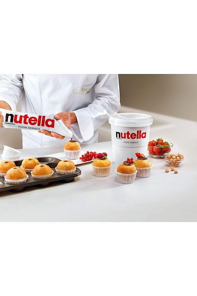 Nutella Nutella Chocolate Hazelnut Spread Bowl, 3 kg