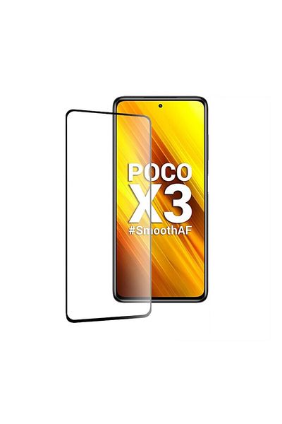 Dali Screen Protector Compatible with Xiaomi Poco X3 / Poco X3 NFC / Poco X3 Pro, Full Cover, 111D, Tempe