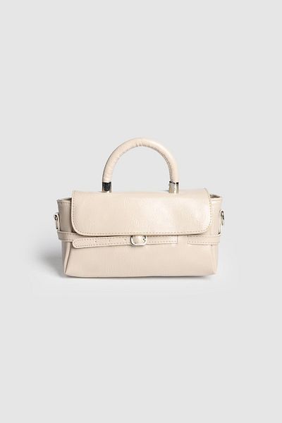 La La'Graccio Paris Lagraccio Paris Women's Jersey Soft Leather Handbag and Strap Bag Mink