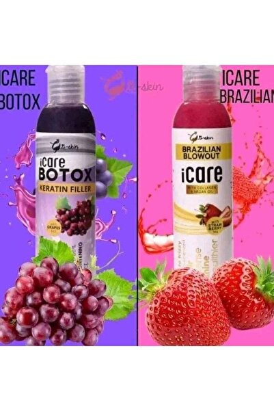 Hai علاج الشعر البرازيلي iCare Blow Out مع الكولاجين وزيت الأرغان