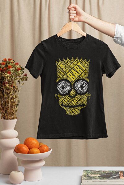 SVART WEAR Παιδικό και εφηβικό μπλουζάκι Simpsons Bart με λαιμόκοψη 100% βαμβ...