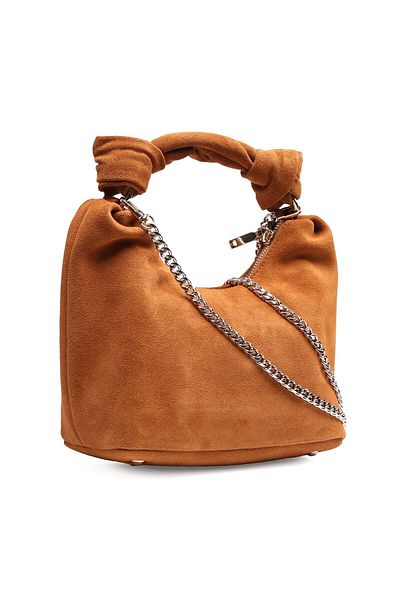 Guess Isotta Handtasche Leder 21 Cm