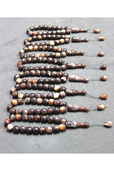 Lio20 Efe Model Acrylic Monomer 8'Li Mascot Slapboard Prayer Beads |   Gift Accessory |   Brown