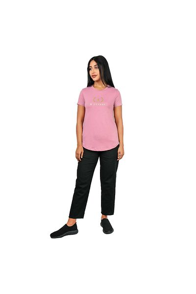 Giordano Women's Signature Print Tee