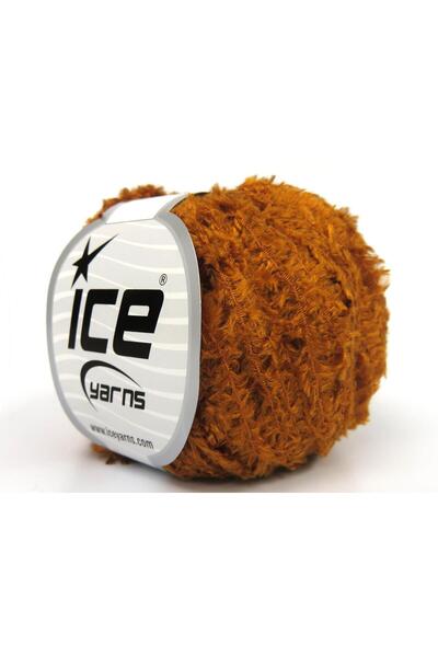 Ice yarns 6×50 جرام. فيسكوز فور، فسكوز ذهبي داكن، ناعم، مخملي، رقيق جدًا، فسك...