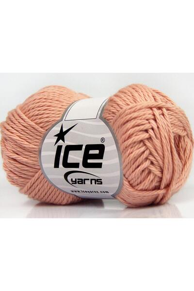 Ice yarns 8x50 جرام. قطن نقي، قطن وردي فاتح للأطفال، خيوط صيفية، قطن، خيوط عا...