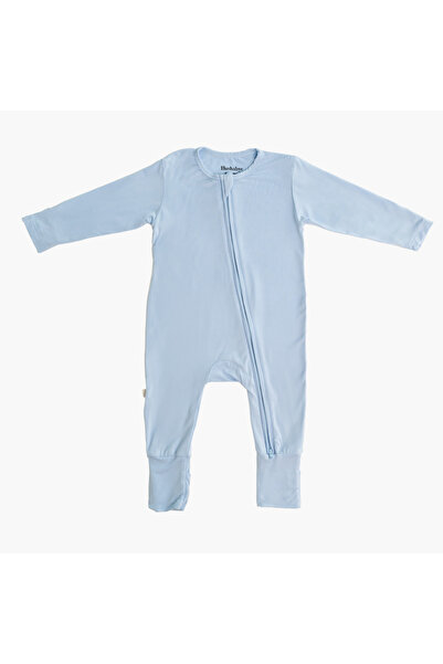 Hushabye بدلة نوم من الخيزران بسحاب للأطفال الرضع والأطفال الصغار