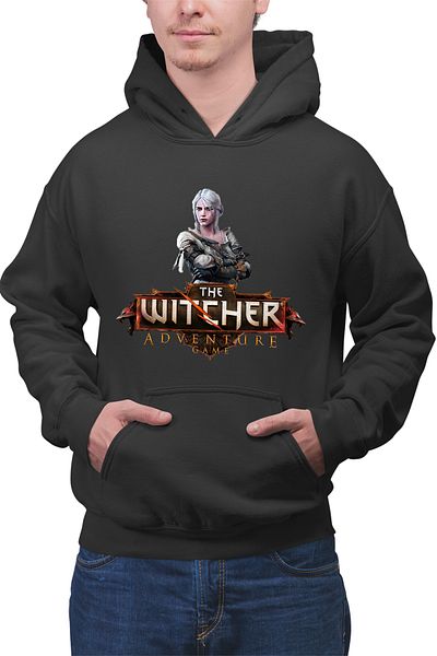 OEM Men's hoodie The Witcher Princess Ciri Medieval Hunter