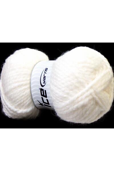 Ice yarns 2 × 150 جرام. صوف الألبين الألبكا، ألكا، أكريليك أبيض فاخر، ألكا، ش...