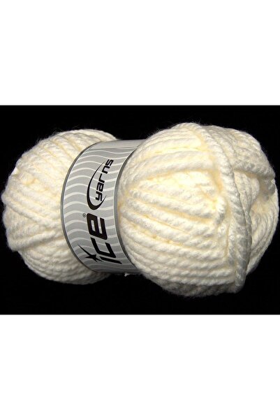Ice yarns 1×230 جرام. تخفيضات على خيوط الأكريليك البيضاء العادية، للشتاء، خيو...