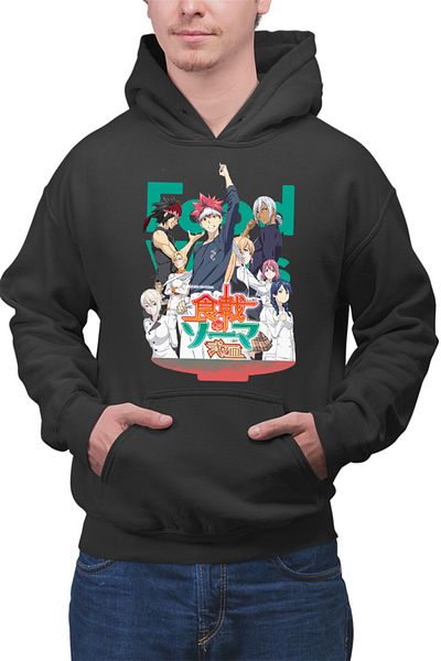 OEM Hanorac barbati Food Wars Group Photo Souma Megumi Alice Cookers Rivals