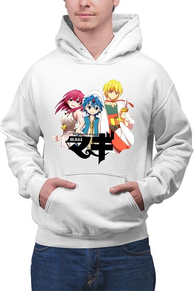 OEM Men's hoodie Magi The Labyrinth of Magic Aladin Alibaba Morgiana