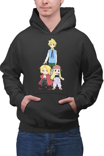 OEM Men's Hoodie Muhyo Roji Kusano Jirou FMA Edward Lucy Exorcist Otaku