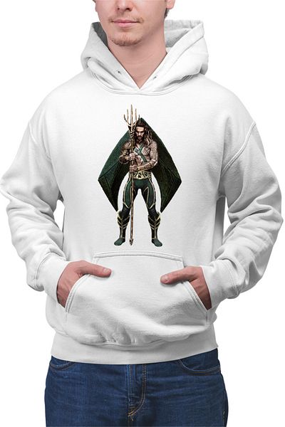OEM Hanorac barbati Aquaman Flash Pose Jason Momoa Powerful Ability Unique
