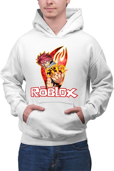 OEM Men's hoodie Fairy Tail Natsu Roblox Studio Creator