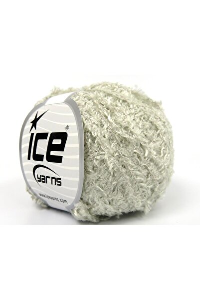 Ice yarns 6X50Gr. Viscose Fur Viscose Silver Soft, Bearded, Very Fine, Viscos...