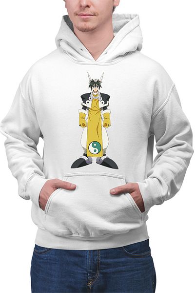 OEM Men's Hoodie Hoshin Engi Taikoubou Rabbit God Powerful Shinto Anime