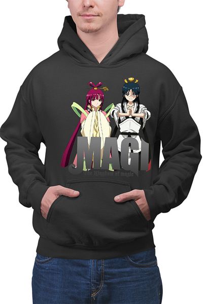 OEM Men's Hoodie Magi The Labyrinth of Magic Group Photo Kou Empire Hakuryuu