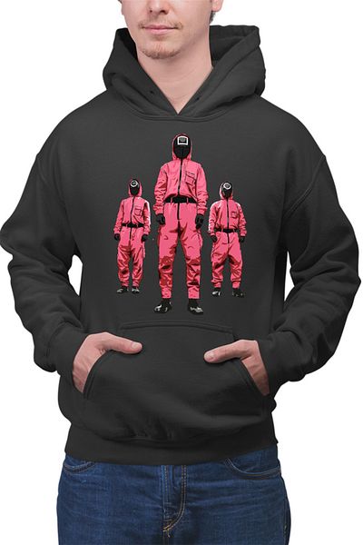 OEM Men's Hoodie Squid Game Survival Drama Korean