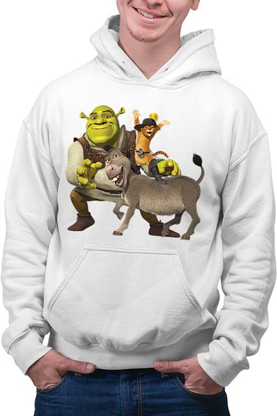 OEM Hanorac barbati Shrek Donkey Puss In The Boots Story