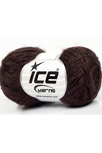Ice yarns 8x50 جرام. خيوط أكريليك FLAMME ACRYL FINE بلون أحمر داكن للشتاء، خي...