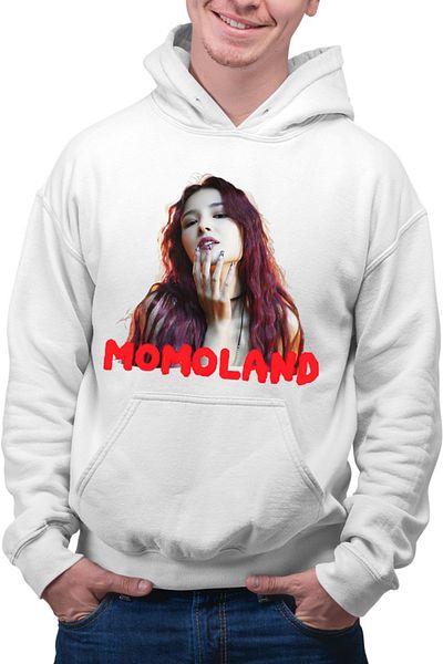 OEM Men's hoodie Momoland Red Head y K-Pop Idol Music