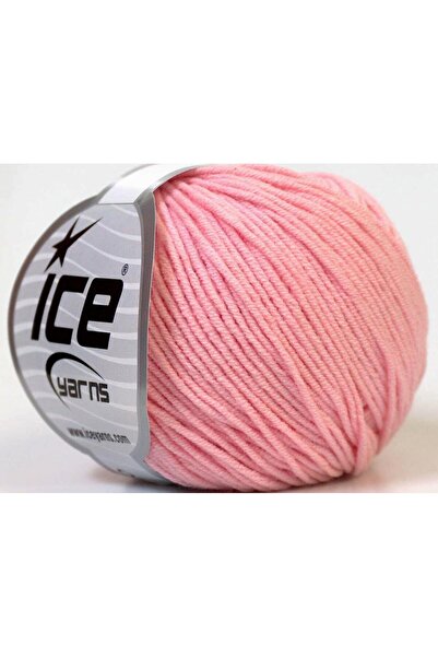 Ice yarns 8X50Gr. Alara Cotton, Acrylic Light Pink Summer Yarns, Cotton