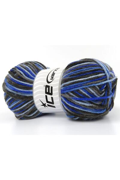 Ice yarns مجموعة من 4 خيوط من خيوط الجليد بوزن 100 جرام، خيوط للحفلات، ظلال س...