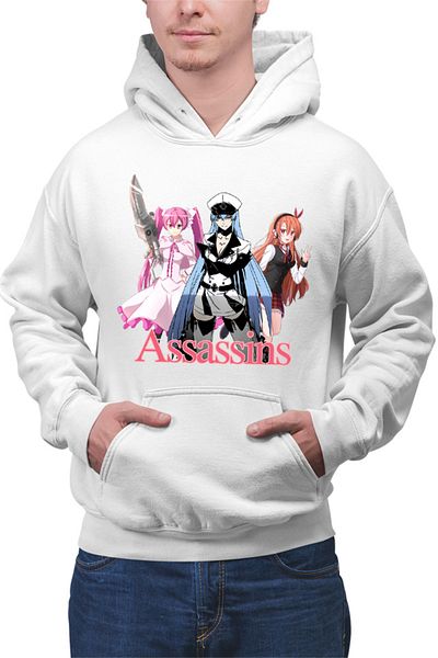 OEM Men's Hoodie Akame ga Kill Mine Esdeath Celsea Swordsman Assassin Anime