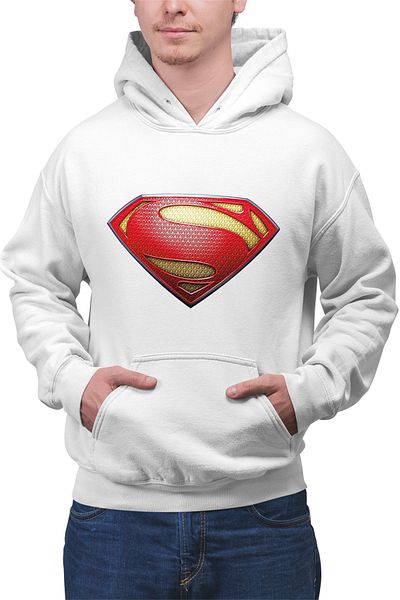 OEM Men's Hoodie Superman Logo Cartoon Redson Marvel