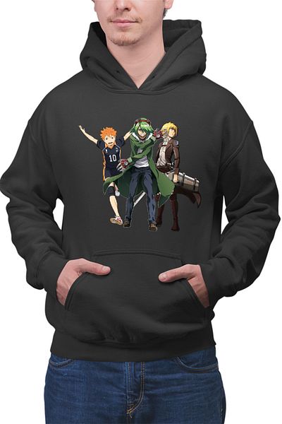 OEM Men's Hoodie Akame ga Kill Lubbock Takahiro Spider Anime Gore