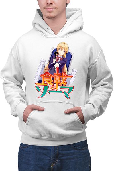 OEM Hanorac barbati Food Wars Erina Queen Gourmet Animekage
