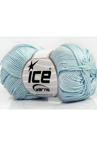 Ice yarns 6×50 جرام. خيوط قطنية صيفية من GIZA COTTON، قطن، 100% قطن
