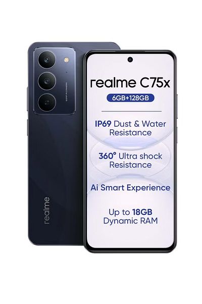 realme C75X Dual SIM 6GB RAM 128GB 4G - Middle East Version