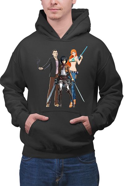 OEM Men's Hoodie Ajin Ogura Ikuya AOT Mikasa One Piece