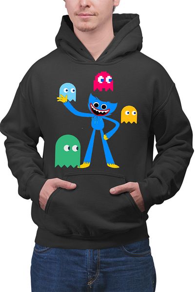 OEM Hanorac barbati Huggy Wuggy Pac Man Ghost NPC Horror Game