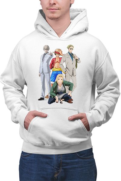 OEM Hanorac barbat Ajin Tosaki Naruto One Piece Luffy Jujutsu Kaisen