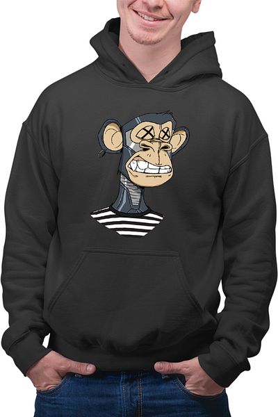 OEM Hanorac barbati NFT Monkey Currency Money Trend Animal