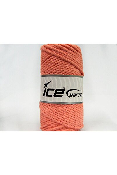 Ice yarns خيط قطن آيس يارنز 250 جرام (100% قطن) خيط حياكة يدوي بلون السلمون ا...